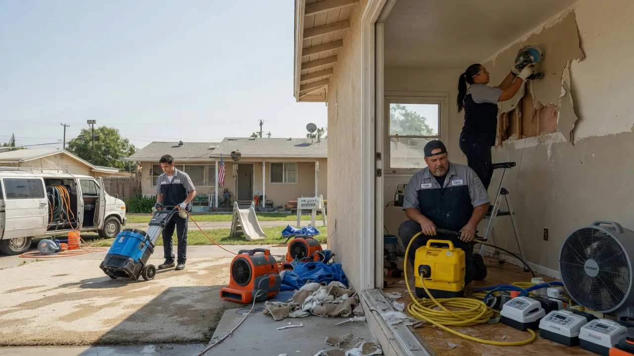 Water Damage Restoration in Shamrock, TX near me